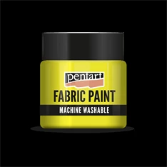 Pentart 50 ml sárga textilfesték