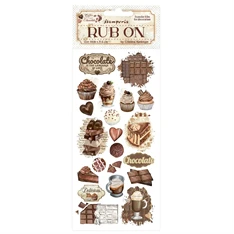 Pentart Coffee and Chocolate vintage sweet moments 10,2x21,6 cm kaparós matrica