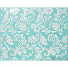 Pentart Rokokó 1. 21,5x27,5 cm szita stencil