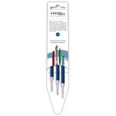 Pentel EnerGel 3 db/csomag 0.35mm zselés kék rollerirón betét
