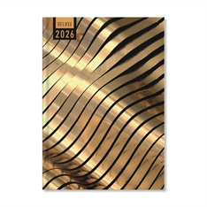 Period Deluxe Elegant 2026 B6 heti beosztású határidőnapló