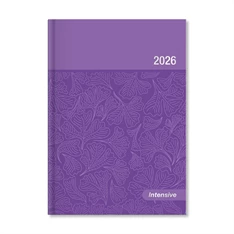 Period Intensive 2026 B6 heti beosztású lila lakk határidőnapló