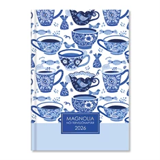 Period Magnólia Coffeetime 2026 B6 napi beosztású női tervező határidőnapló Period Magnólia Coffeetime 2026 B6 napi beosztású női tervező határidőnapló