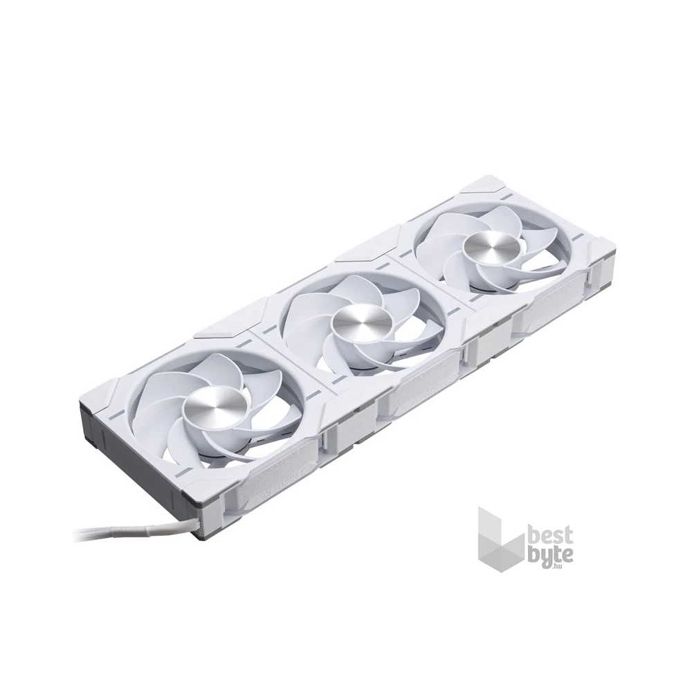 Phanteks D30 reverse Airflow 3db 120mm PWM D-RGB L (fordított légáram) fehér ventilátor