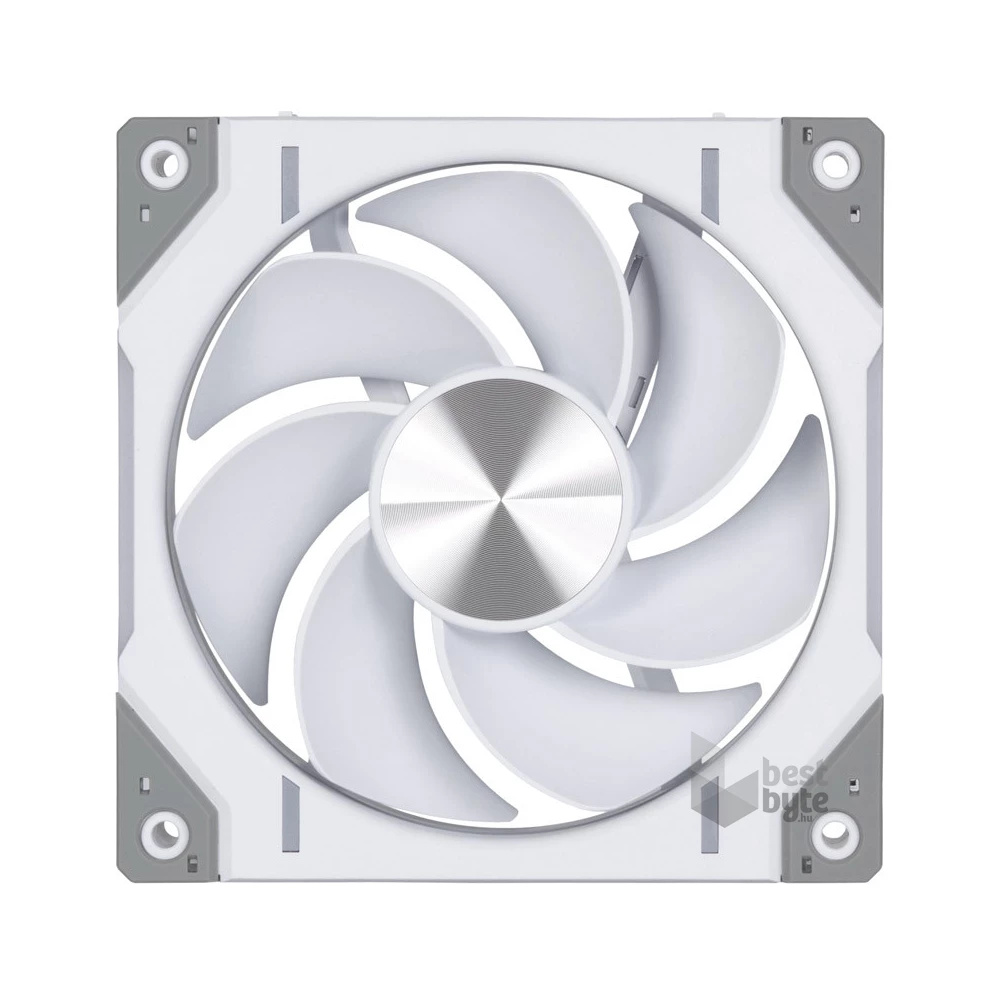 Phanteks D30 reverse Airflow 3db 120mm PWM D-RGB L (fordított légáram) fehér ventilátor