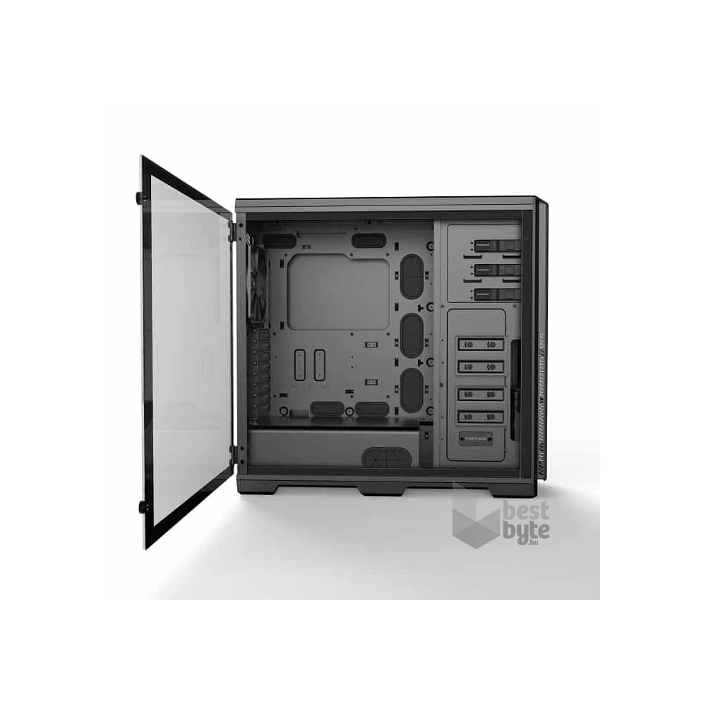 Phanteks Enthoo Pro TG ATX edzett üveg fekete ház