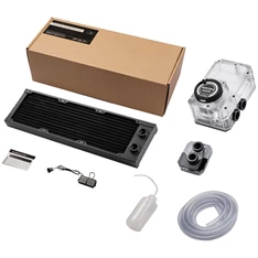 Phanteks Glacier EZ-Fit 360 D30 SOFT KIT 3x120mm ARGB fekete vízhűtéses processzor hűtő DIY készlet Phanteks Glacier EZ-Fit 360 D30 SOFT KIT 3x120mm ARGB fekete vízhűtéses processzor hűtő DIY készlet