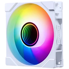 Phanteks M25 Gen2 3db 120mm PWM D-RGB (fordított légáram) fehér ventilátor Phanteks M25 Gen2 3db 120mm PWM D-RGB (fordított légáram) fehér ventilátor