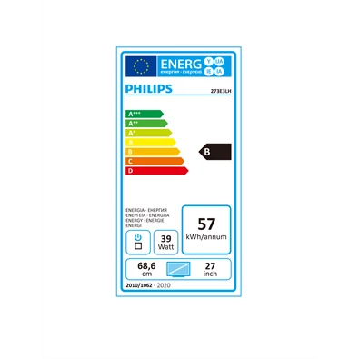 Philips 27" 273E3L FHD IPS HDMI/DVI/VGA monitor (Használt A)