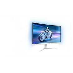 Philips 27" 27M2C5501/00 QHD Fast VA 180Hz HDMI/DP fehér ívelt gamer monitor