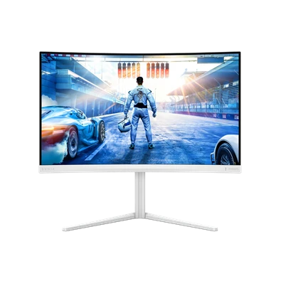 Philips 27" 27M2C5501/00 QHD Fast VA 180Hz HDMI/DP fehér ívelt gamer monitor