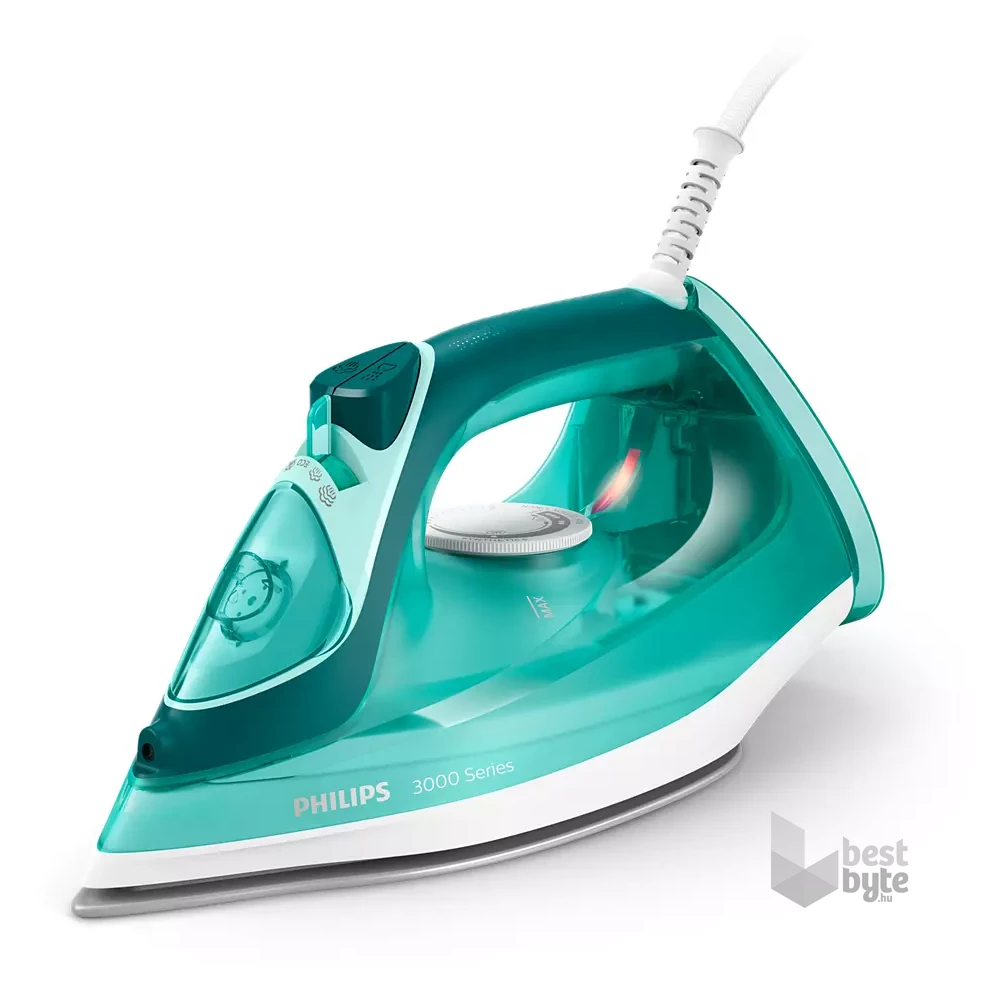 Philips DST3030/70 3000 Series türkizkék gőzölős vasaló