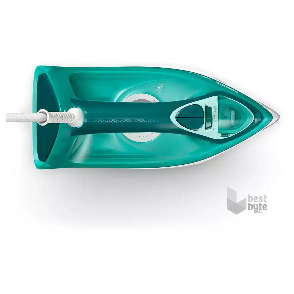 Philips DST3030/70 3000 Series türkizkék gőzölős vasaló