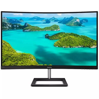 Philips 31,5" 325E1C QHD VA VGA/HDMI/DP ívelt monitor