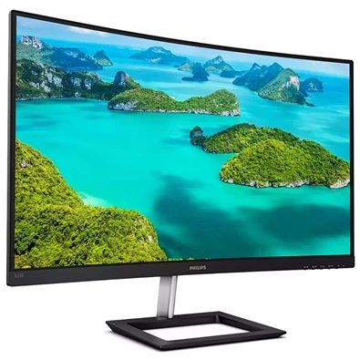Philips 31,5" 325E1C QHD VA VGA/HDMI/DP ívelt monitor