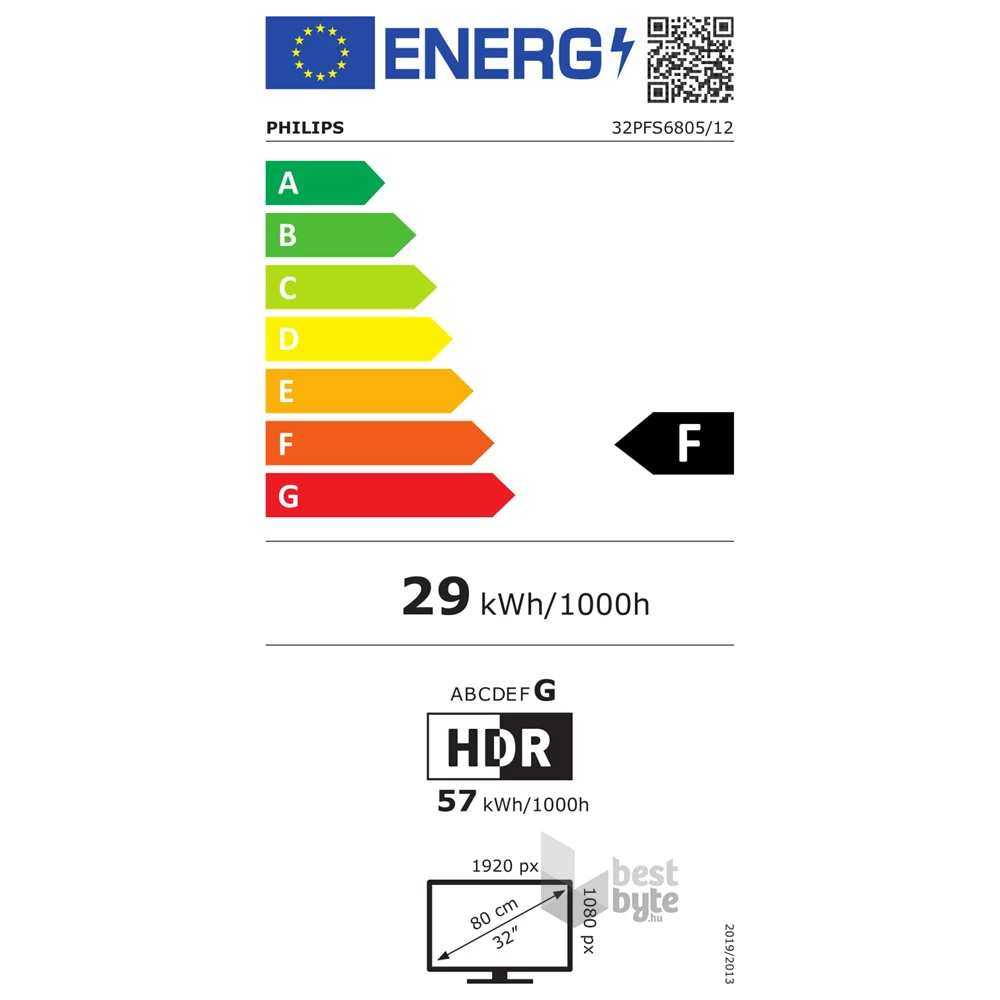 Philips 32" 32PFS6805/12 Full HD Smart LED TV