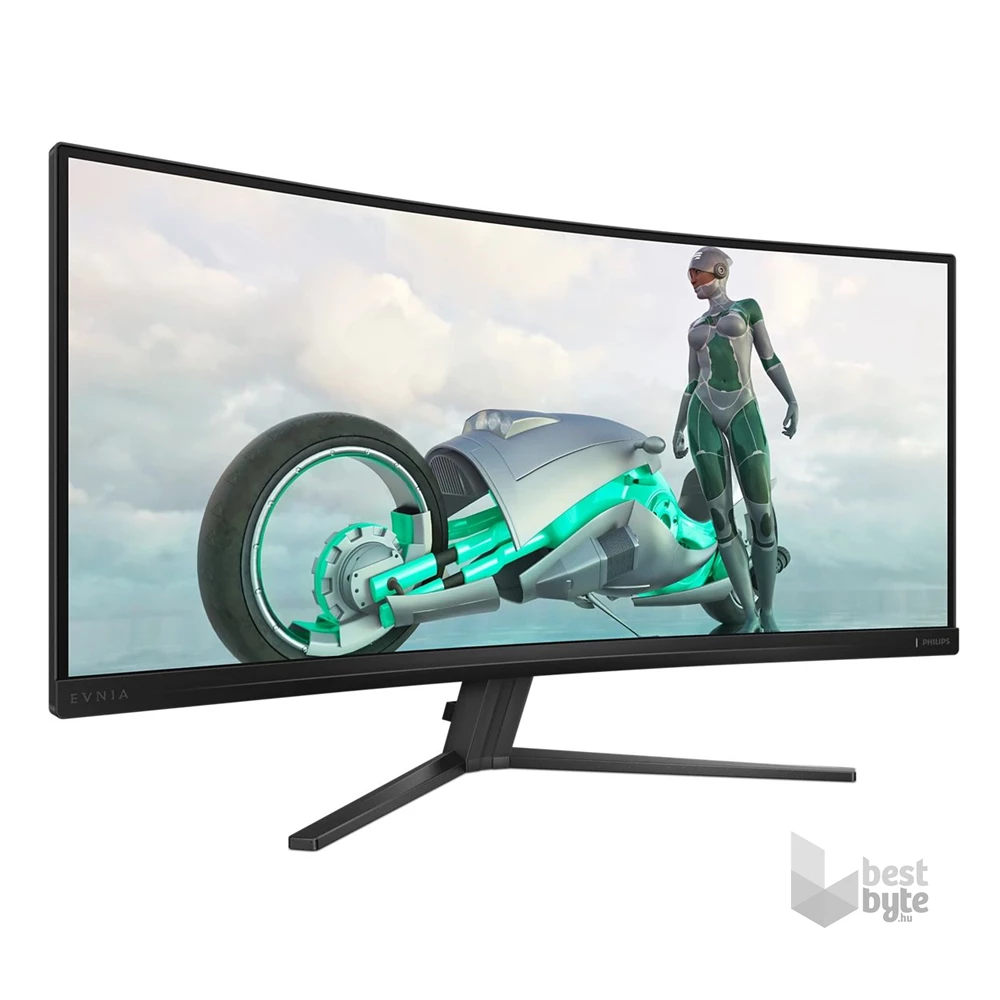 Philips 34" 34M2C3500L/00 WQHD VA 180Hz HDMI/DP ívelt gamer monitor