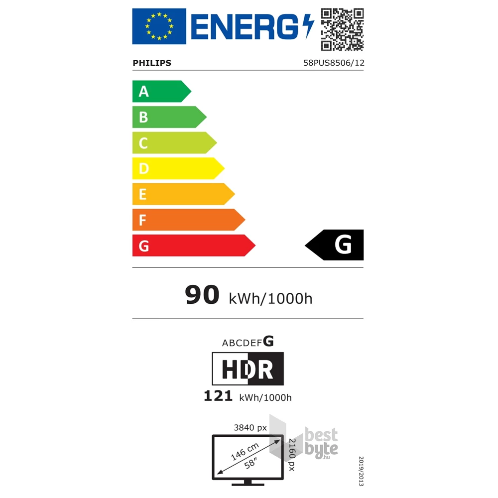 Philips 58" 58PUS8506/12 4K UHD Android Smart Ambilight LED TV