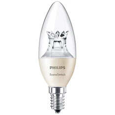 Philips LED gyertya izzó 5,5W E14 470lm 2700K három fénybeállítás