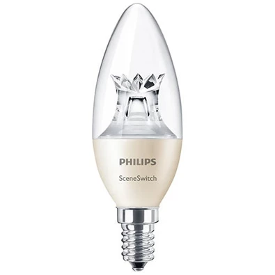 Philips LED gyertya izzó 5,5W E14 470lm 2700K három fénybeállítás