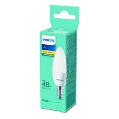 Philips 6W/48W E14 B35 620 lumen meleg fehér gyertya LED izzó