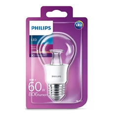 Philips LED izzó  8W E27 806lm 2700K
