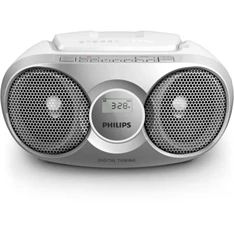 Philips AZ215S/12 hordozható ezüst CD-s rádió