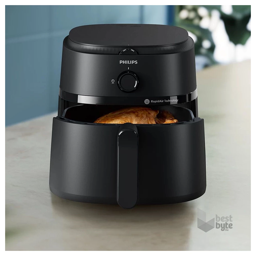 Philips Airfryer 1000 XL NA130/00 fekete 6,2 L forrólevegős sütő
