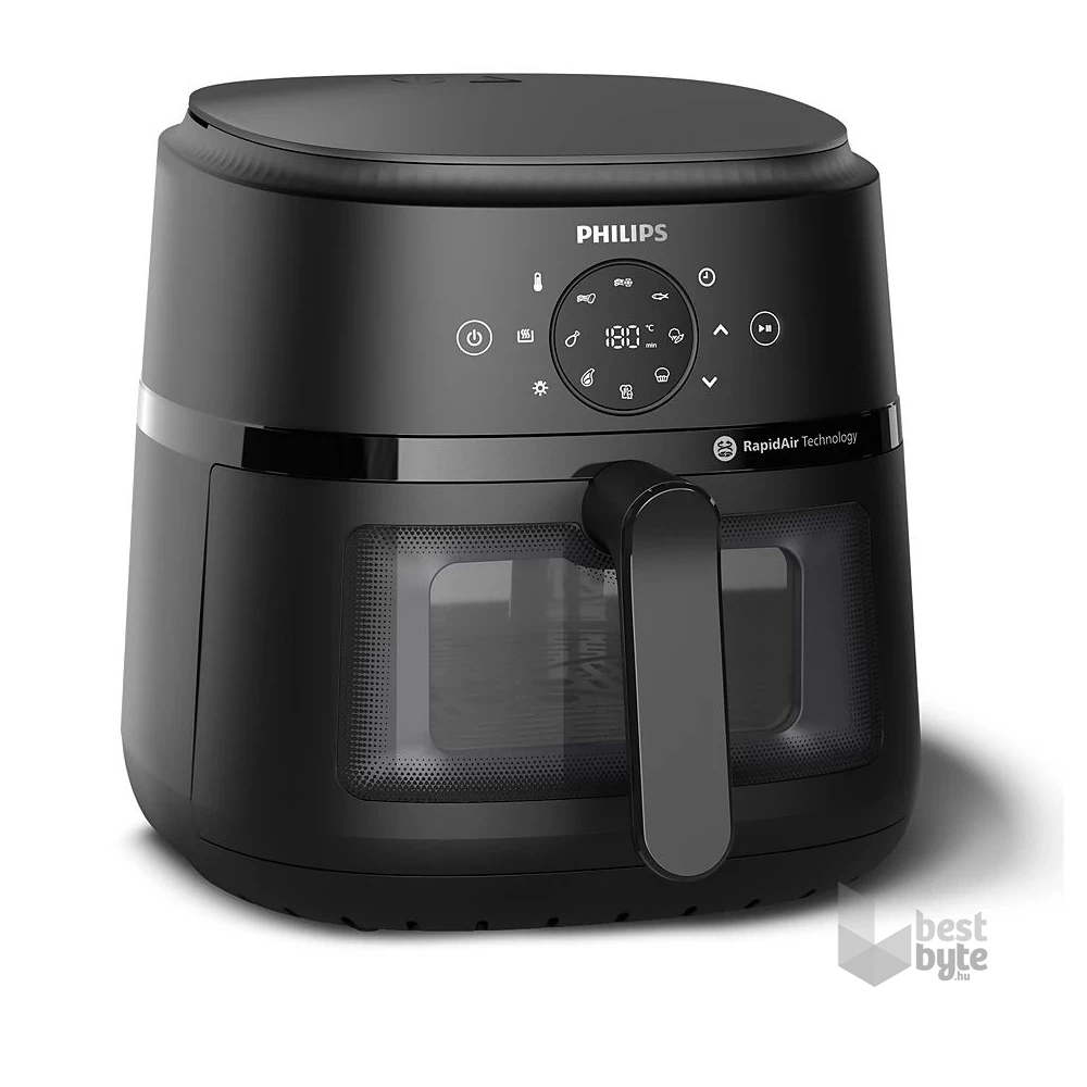 Philips Airfryer 2000 XL NA230/00 fekete 6,2 L forrólevegős sütő
