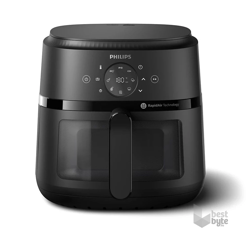 Philips Airfryer 2000 XL NA230/00 fekete 6,2 L forrólevegős sütő