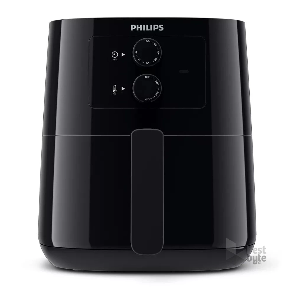 Philips Essential HD9200/90 fekete 4,1 L forrólevegős sütő