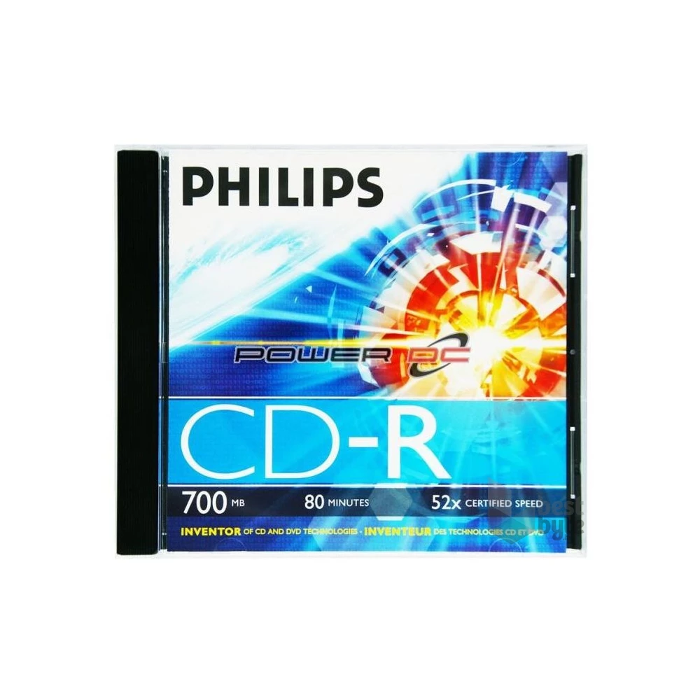 Philips CD-R80 52x írható CD lemez