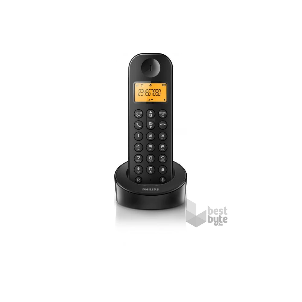 Philips D1201B/53 DECT vezeték nélküli telefon