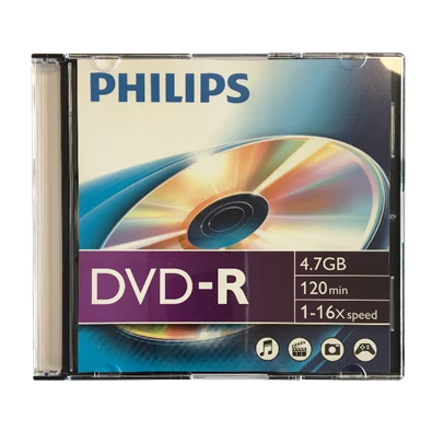 Philips DVD-R 4,7 Gb Írható DVD