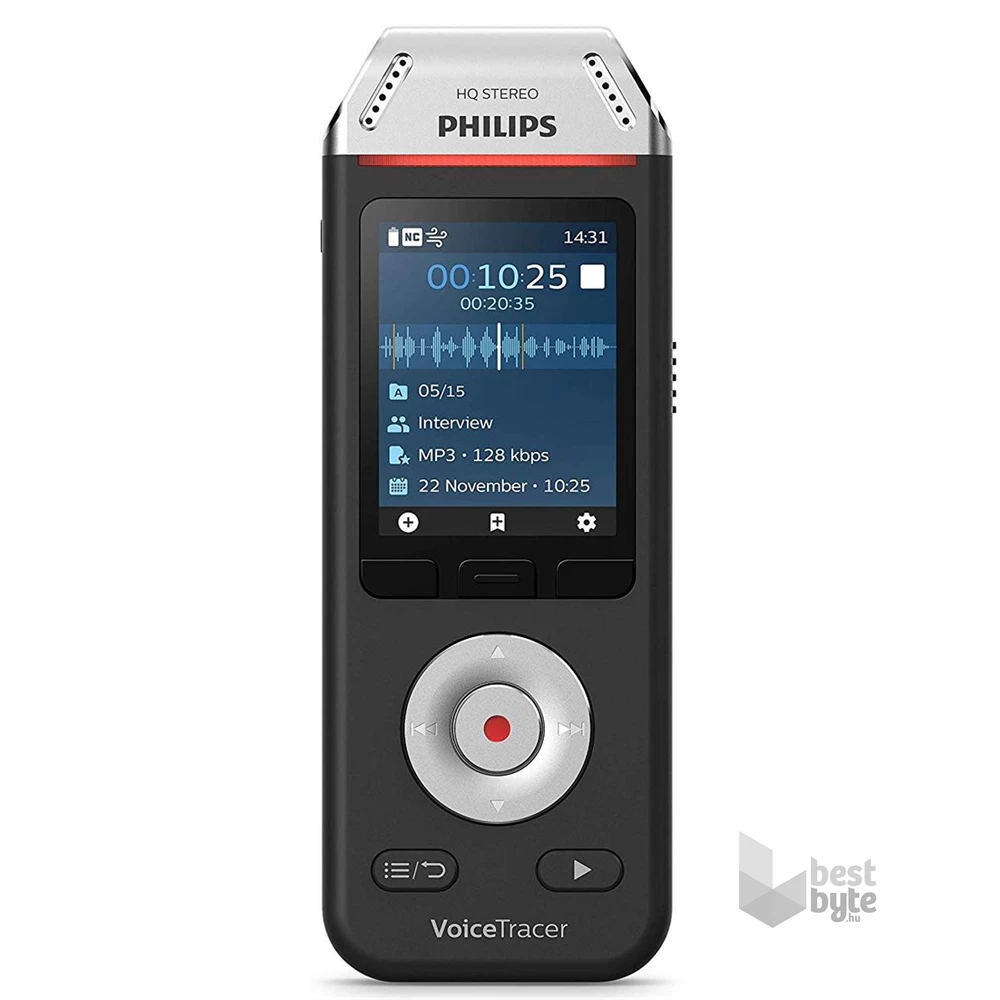 Philips DVT2110 8GB sztereó diktafon