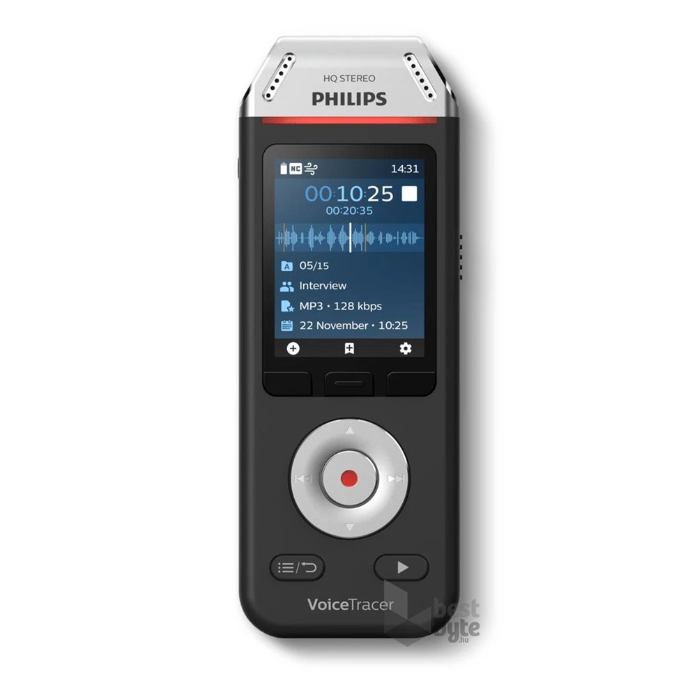 Philips DVT2110 8GB sztereó diktafon