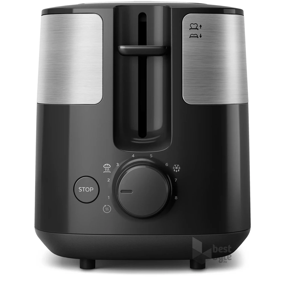 Philips Daily Collection HD2516/90 fekete 2 szeletes kenyérpirító