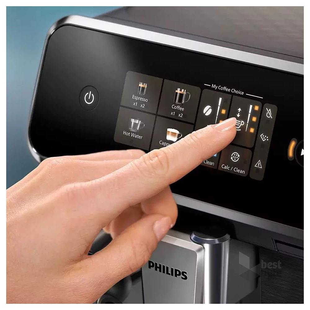 Philips EP2334/10 2300 LatteGo tejhabosítóval fekete automata kávéfőző
