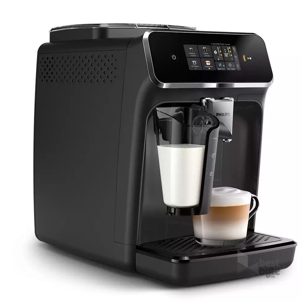 Philips EP2334/10 2300 LatteGo tejhabosítóval fekete automata kávéfőző