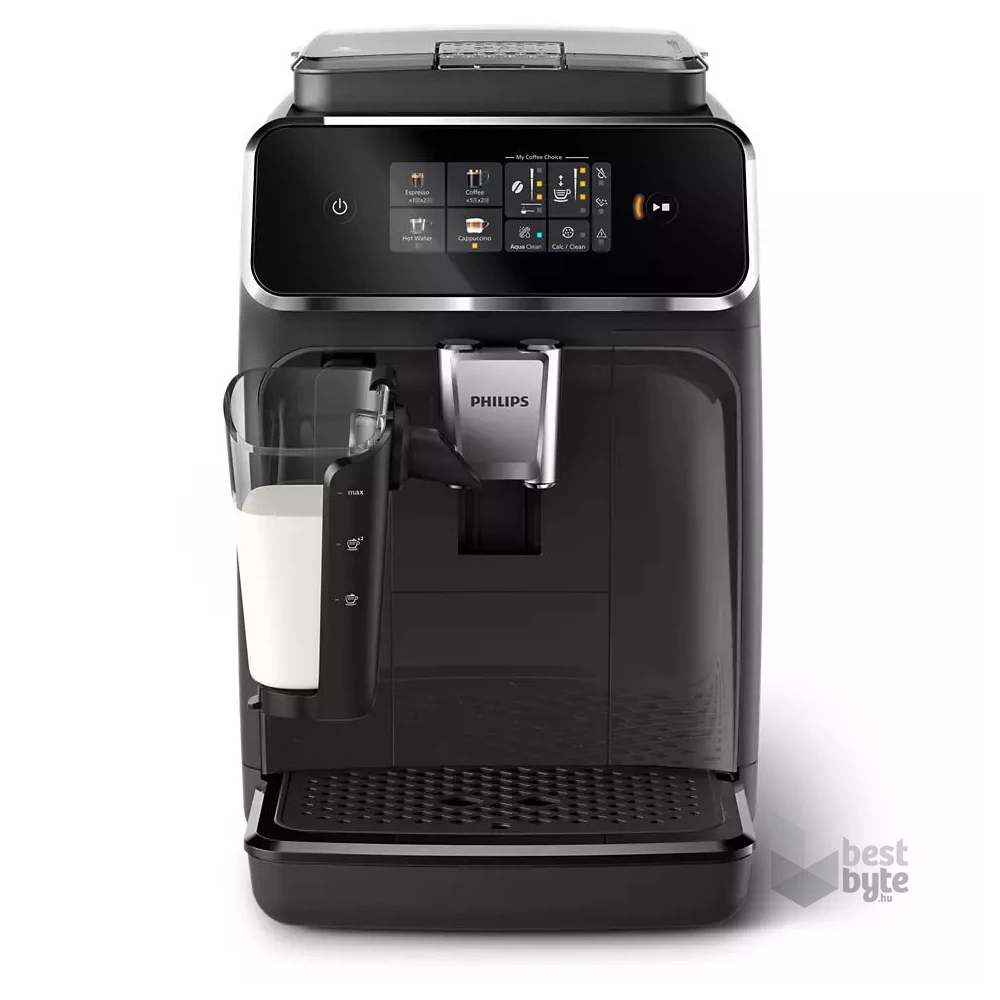 Philips EP2334/10 2300 LatteGo tejhabosítóval fekete automata kávéfőző