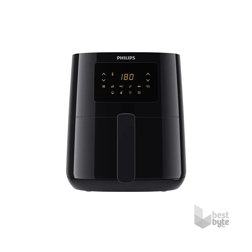 Philips Essential HD9252/90 fekete 4,1 L forrólevegős sütő