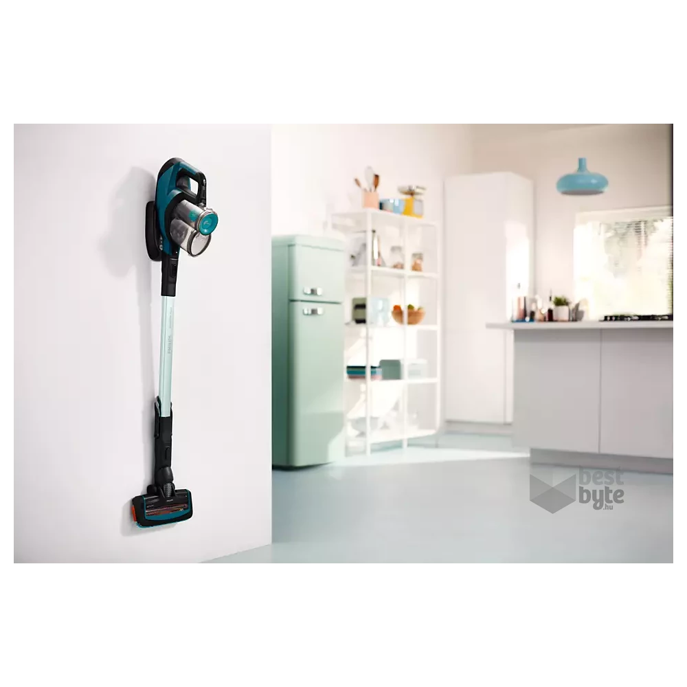 Philips FC6728/01 Series 5000 SpeedPro Aqua 21,6V kék-fekete vezeték nélküli porszívó- és felmosó