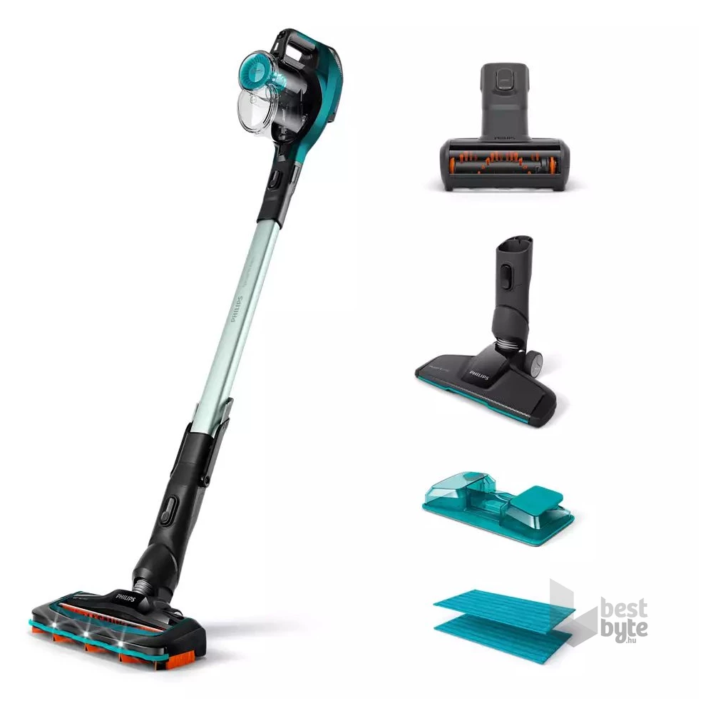 Philips FC6729/01 5000 SpeedPro Aqua 21,6V vezeték nélküli porszívó, kézi porszívó és felmosó