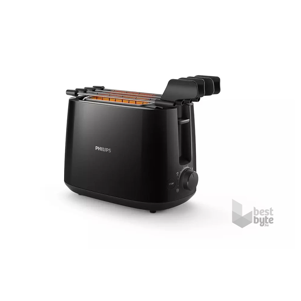 Philips HD2583/90 Daily Collection fekete 2 szeletes kenyérpirító
