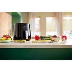 Philips HD9270/70 Viva Collection XL fekete 6 L forrólevegős sütő