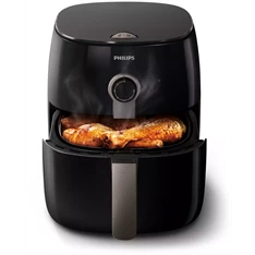 Philips HD9721/10 Viva Collection fekete 5,5 L forrólevegős sütő