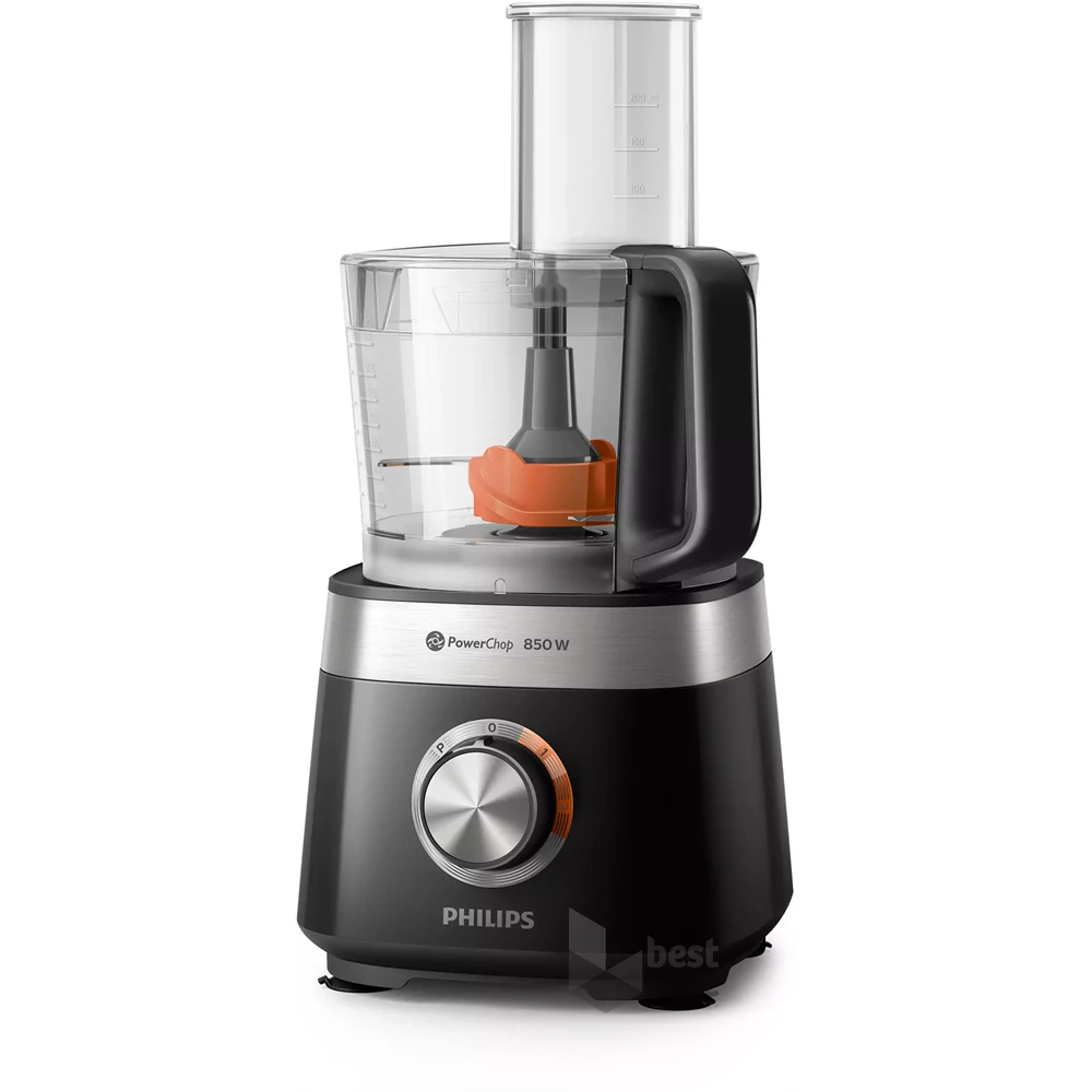 Philips HR7530/10 Viva Collection 850W, 2,1L, fekete konyhai robotgép