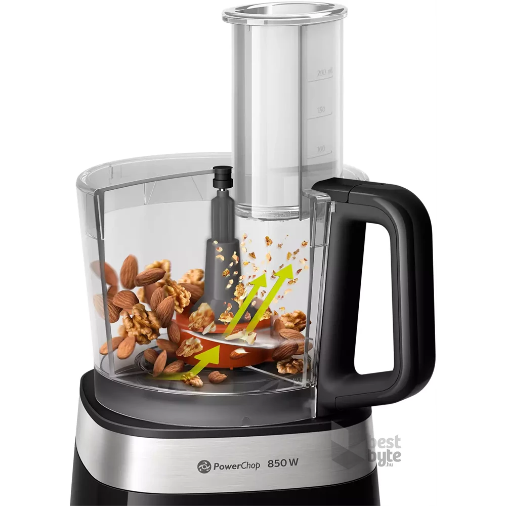 Philips HR7530/10 Viva Collection 850W, 2,1L, fekete konyhai robotgép