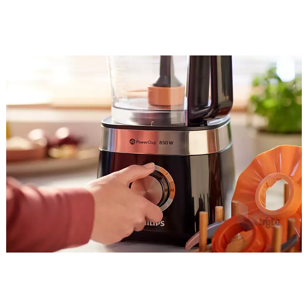 Philips HR7530/10 Viva Collection 850W, 2,1L, fekete konyhai robotgép