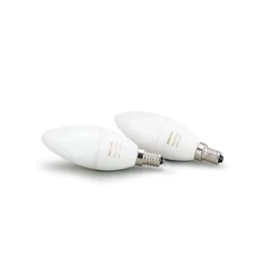 Philips Hue White&Color Ambiance 6W E14 2db szabályozható okos LED gyertya